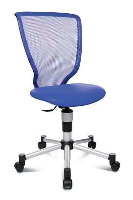 Titan Junior ifjúsági forgószék, kék, bem